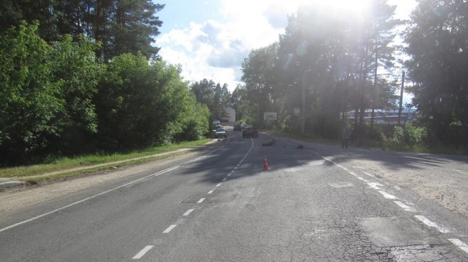 Звениговские пенсионеры не поделили дорогу