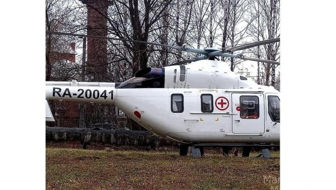Вертолёт санавиации доставил маленького йошкаролинца в ожоговый центр Нижнего Новгорода
