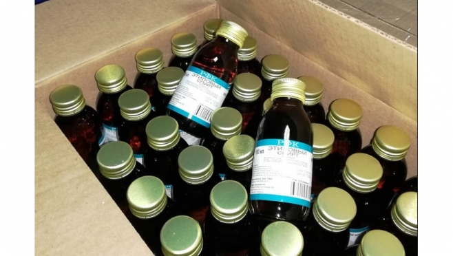 В Йошкар-Оле полицейские изъяли 210 пузырьков спиртосодержащего лосьона