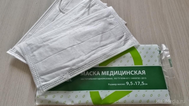 Третья партия масок доставлена в Марий Эл