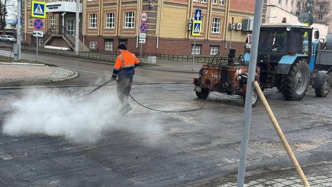 В Йошкар-Оле приступили к поддерживающему ремонту проезжих частей