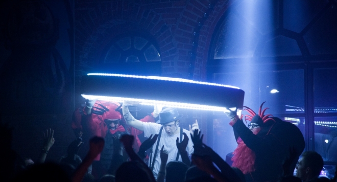 Газгольдер. Клубаре