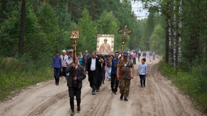Православные пройдут крестным  ходом от деревни Кучки до озера Чокоер