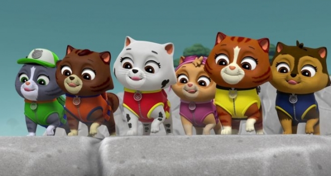 Щенячий патруль. Мегащенки Могучие Лапы и сказка о двух Неллах