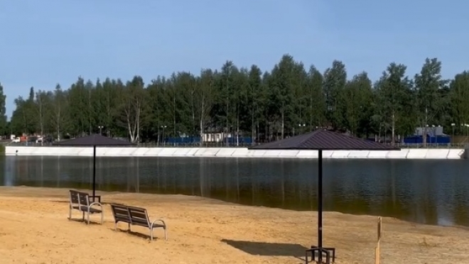 В посёлке Оршанка готовятся к открытию купального сезона на долгожданном пруду