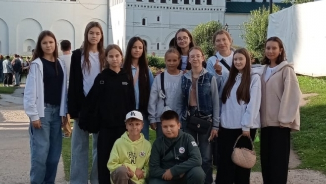 Талантливые школьники Козьмодемьянска путешествуют по «Золотому кольцу» России