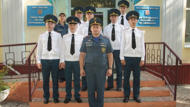 В личном составе ГУ МЧС по Марий Эл молодое пополнение