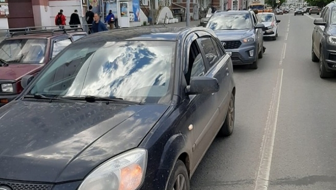 На Ленинском проспекте в Йошкар-Оле столкнулись две иномарки