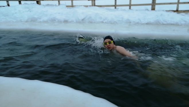 «Йошкин морж» приглашает окунуться в ледяную воду Малой Кокшаги