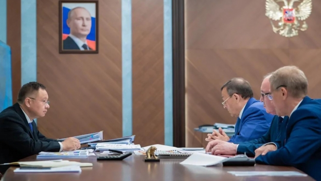 Александр Евстифеев встретился в Москве с главой Минстроя