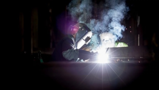 Пожар на стройке