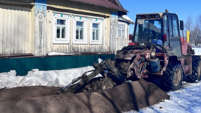 В моркинских деревнях Себеусад и Пумор строятся распределительные газопроводы