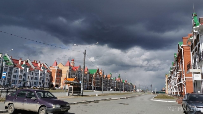 Синоптики Марий Эл обещают шквалистый ветер, грозу и град