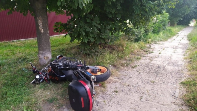В Козьмодемьянске пьяного мотоциклиста госпитализировали с места ДТП