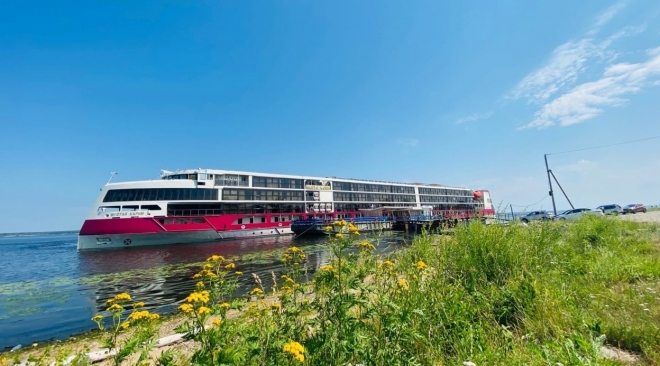 Марий Эл приняла рекордное количество туристических теплоходов в этом сезоне