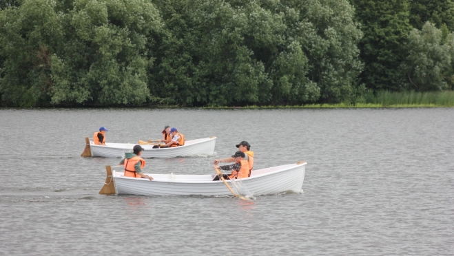 На Волге в Козьмодемьянске проходит шлюпочная регата