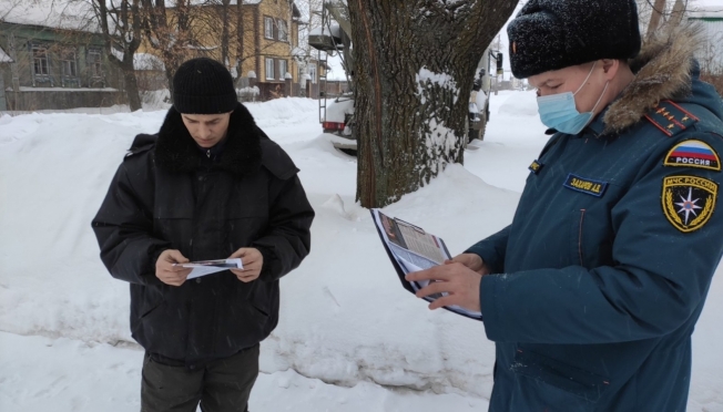 В Йошкар-Оле продолжаются рейды по профилактике пожаров