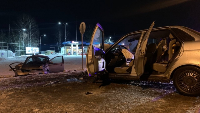 На трассе «Вятка» 58-летняя женщина-водитель не справилась с управлением