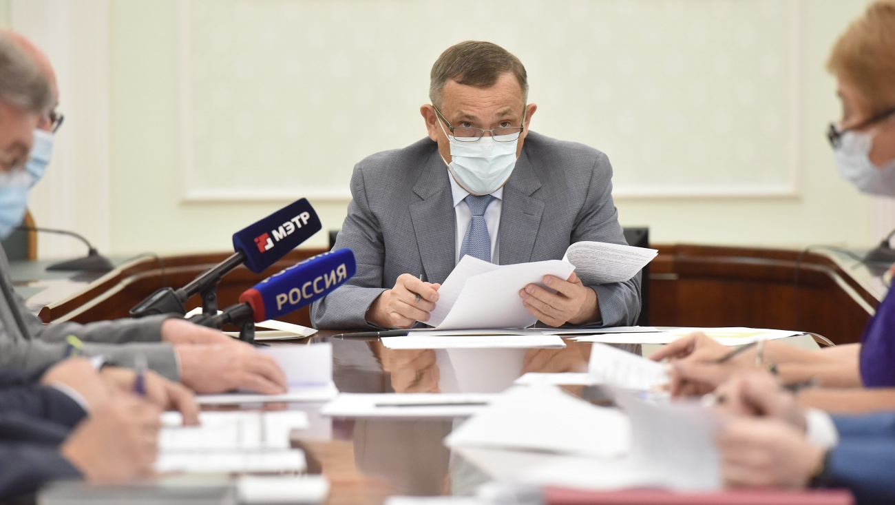 Александр Евстифеев поставил задачу скорее достичь коллективный иммунитет от Covid-19