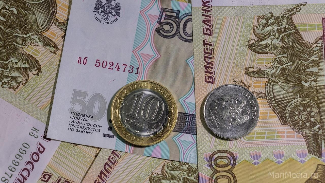 В Марий Эл за год среднемесячная заработная плата выросла на 6,5%