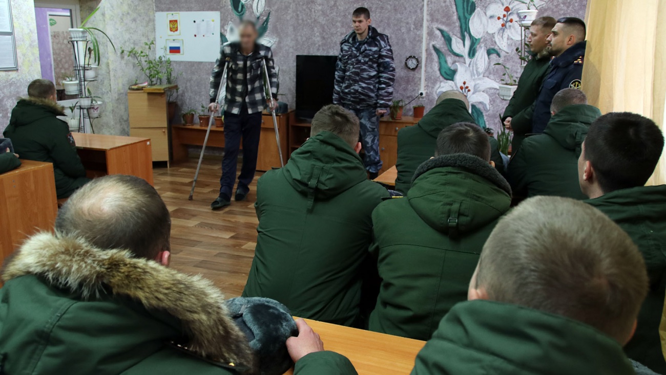 В колонии-поселении № 7 состоялось профилактическое мероприятие для военнослужащих