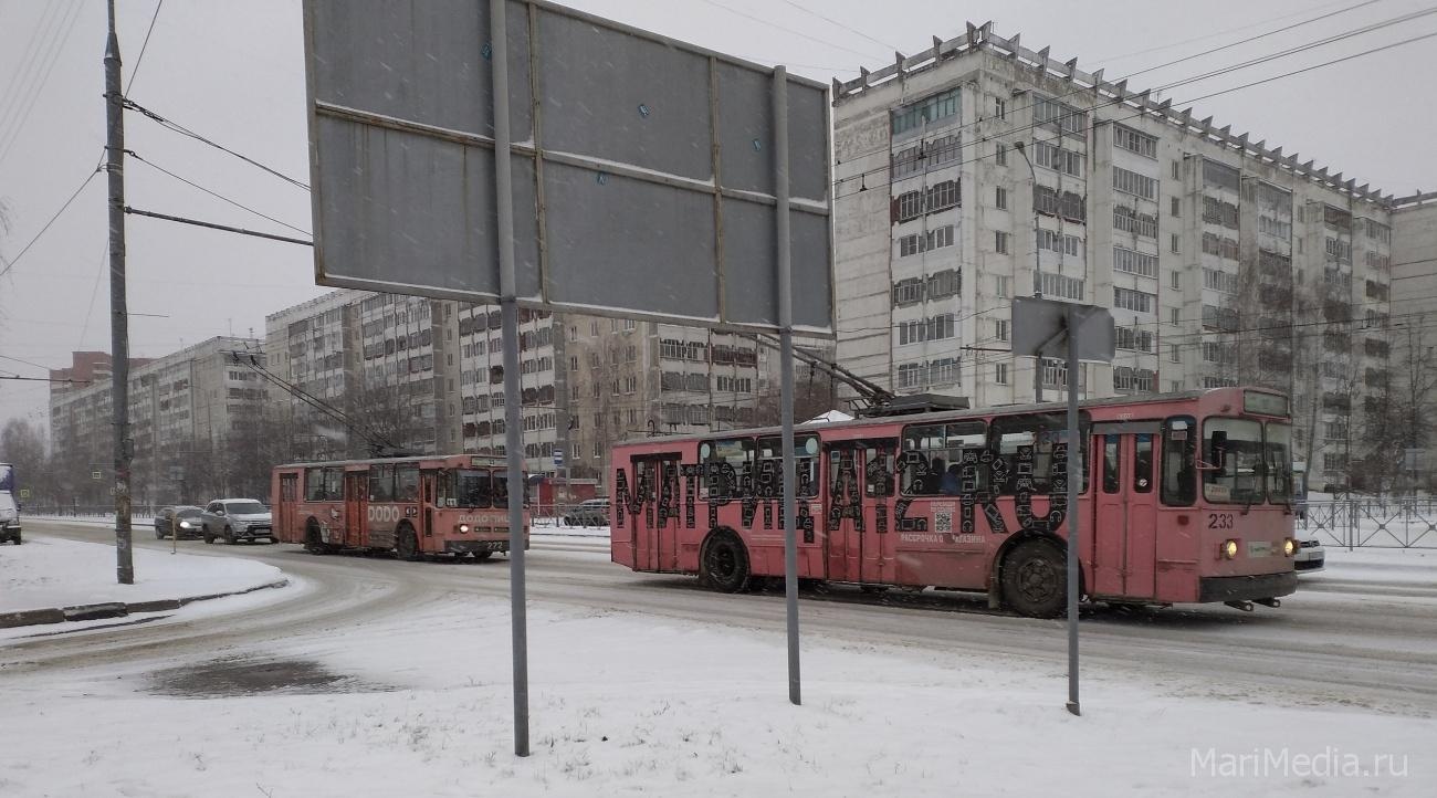 Троллейбусный парк Йошкар-Олы набирает штат сотрудников