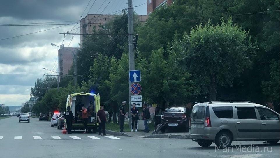 В Йошкар-Оле произошло серьёзное ДТП