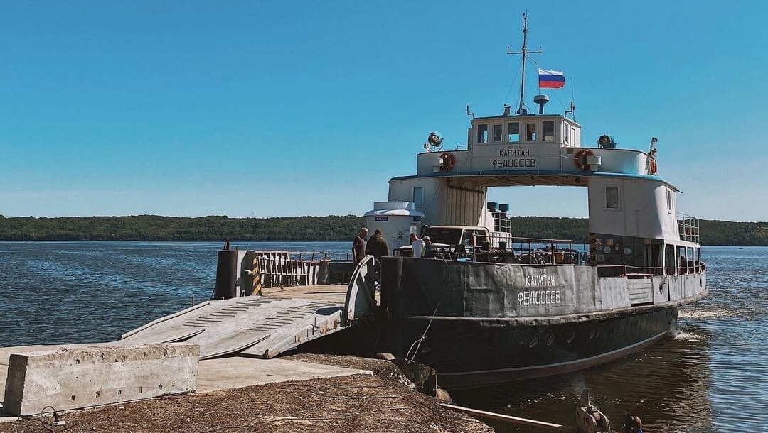 В Марий Эл начала работать паромная переправа «Юрино-Сумки»