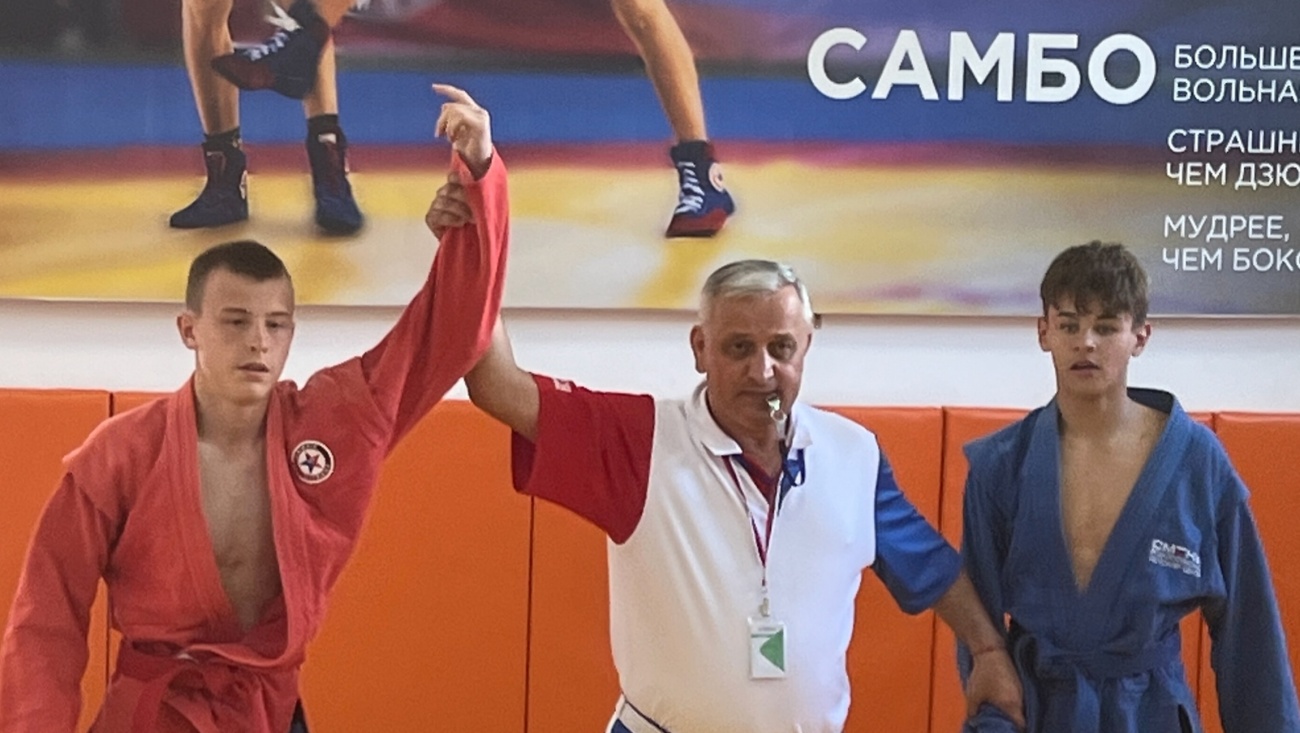 Юный самбист из Марий Эл вновь завоевал золото Президентских спортивных игр