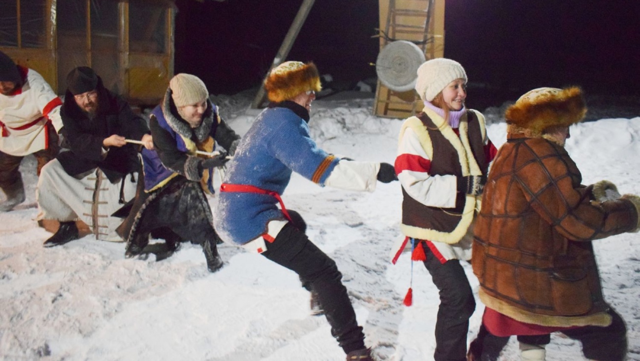 На Шукшанской заставе начали год праздником Богатырской силушки