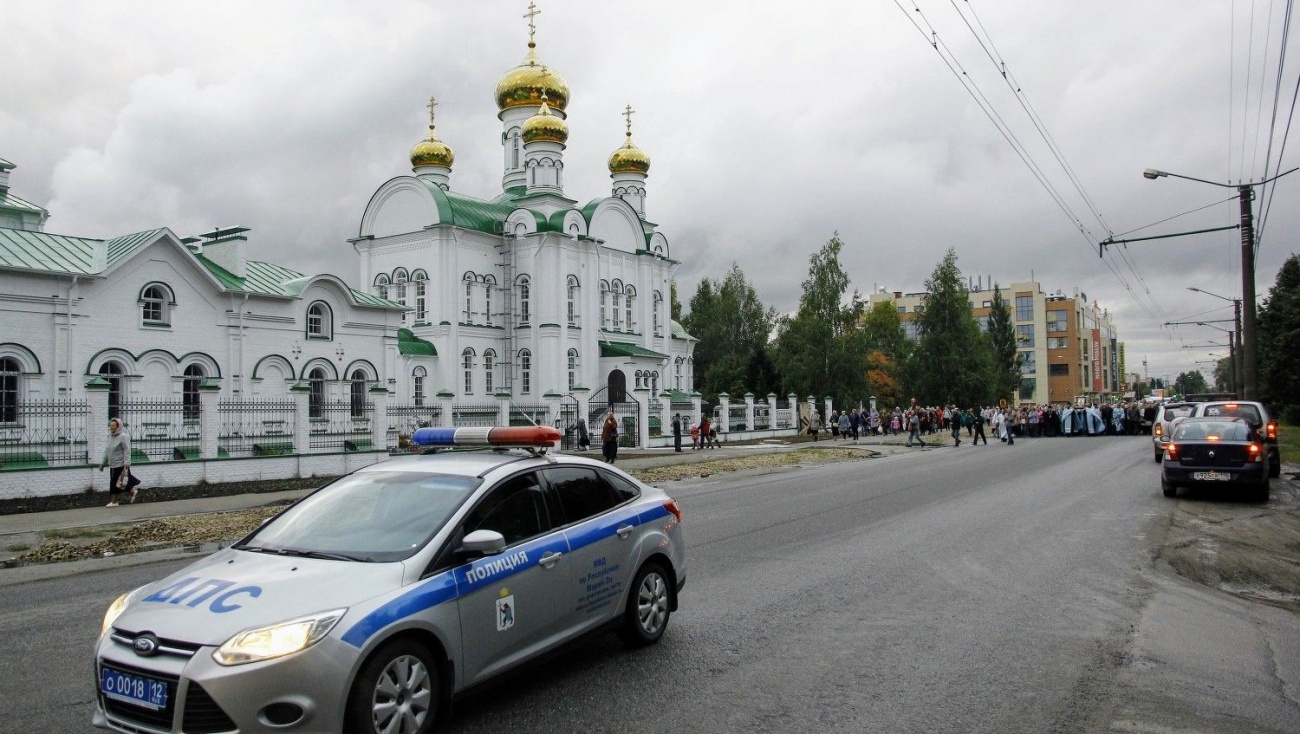 Из-за крестного хода в центре Йошкар-Олы ограничат движение автотранспорта