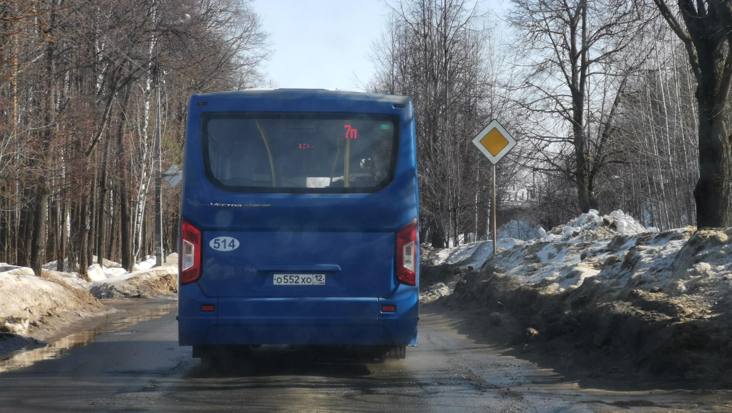 В Марий Эл затопило дорогу до посёлка Нолька