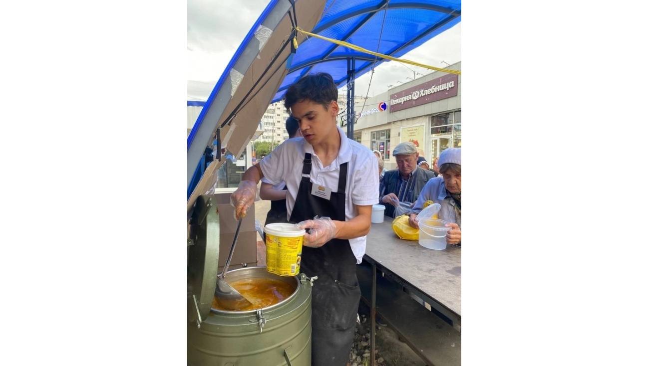 «Маяк» открывает пятую точку раздачи пищи в Йошкар-Оле