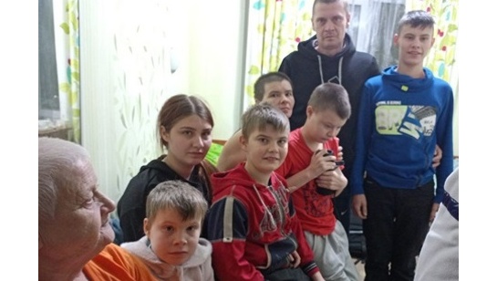 В Марий Эл воссоединилась многодетная семья из Харьковской области