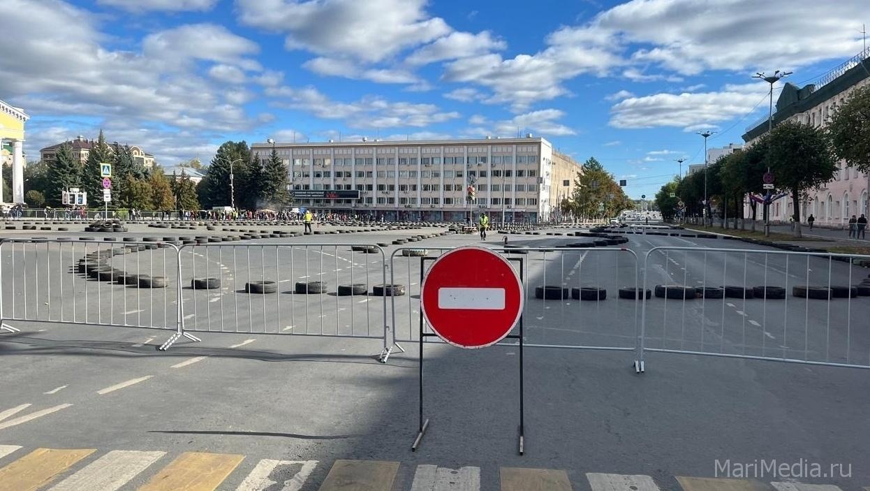 Из-за проведения соревнований по картингу будет закрыт центр Йошкар-Олы