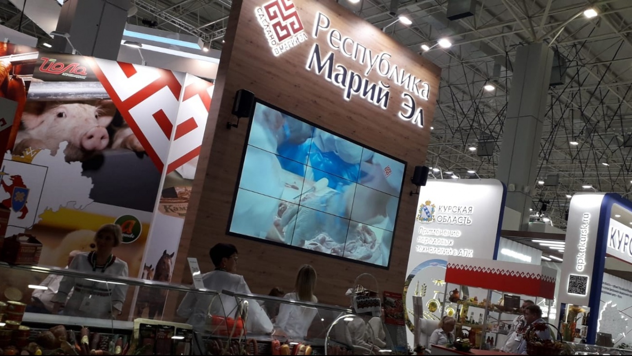 Товаропроизводители Марий Эл принимает участие в выставке «Золотая осень-2022»