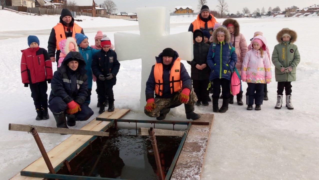 Жители Медведевского района побили рекорд по крещенским омовениям