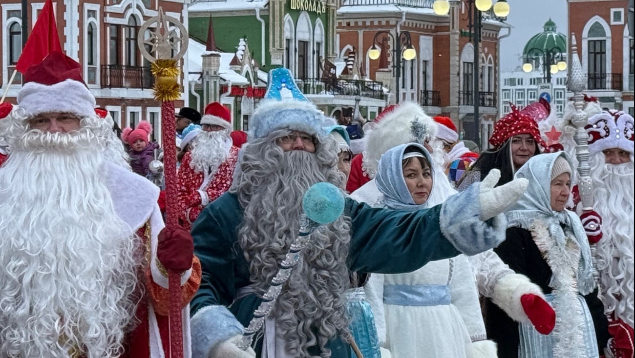 Деды Морозы Марий Эл завтра съедутся в Сернур