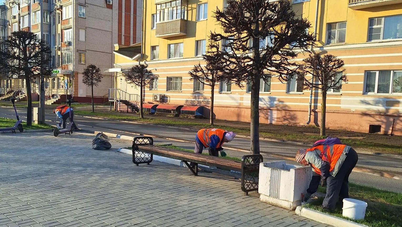 В Йошкар-Оле наводят лоск перед 9 мая