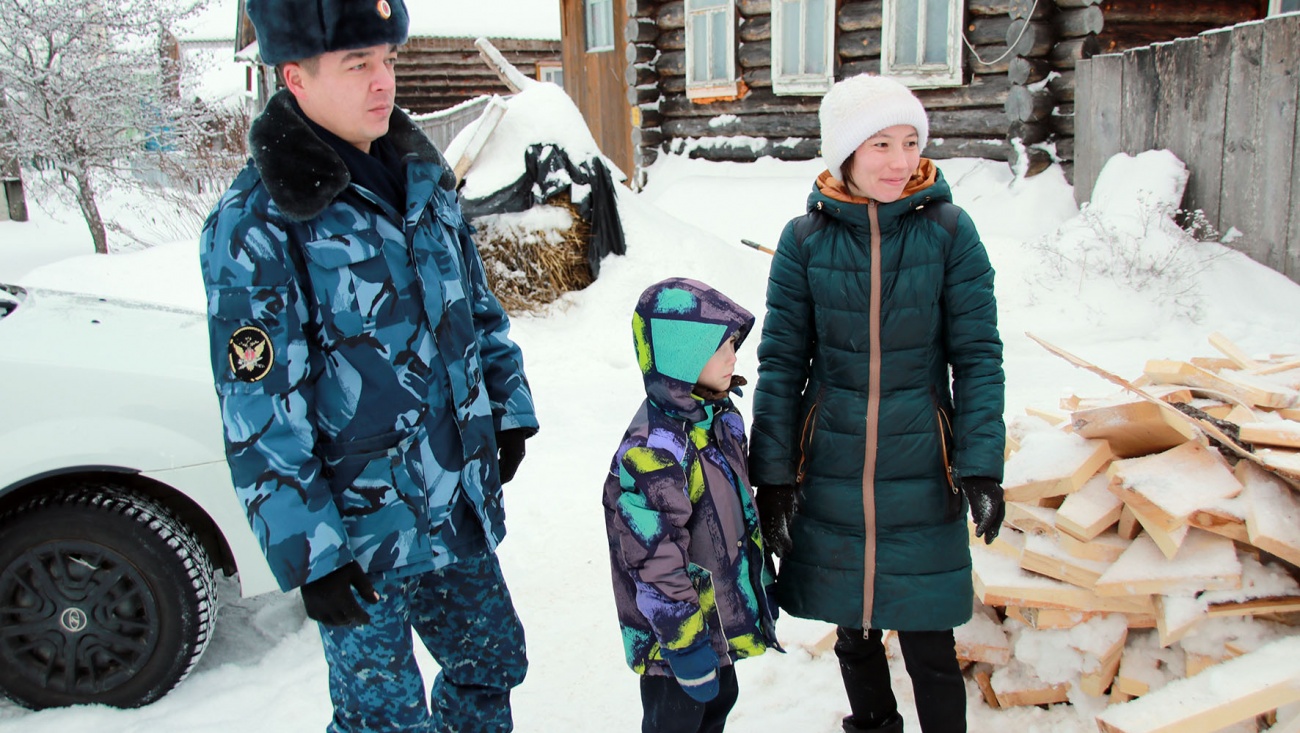 Волонтёры режимной зоны пришли на помощь семье мобилизованного