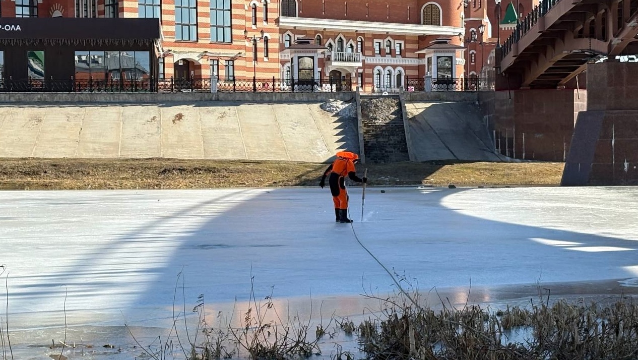 За выход на лёд в Марий Эл можно получить штрафы
