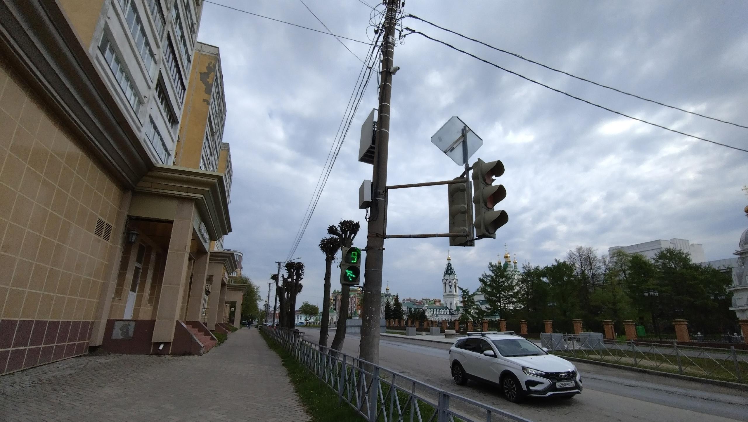 В Йошкар-Оле появился необычный светофор