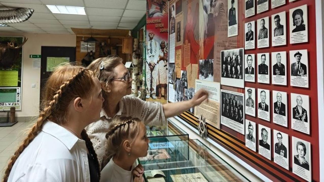 Музей леса посетили родные бывшего министра лесного хозяйства Марий Эл