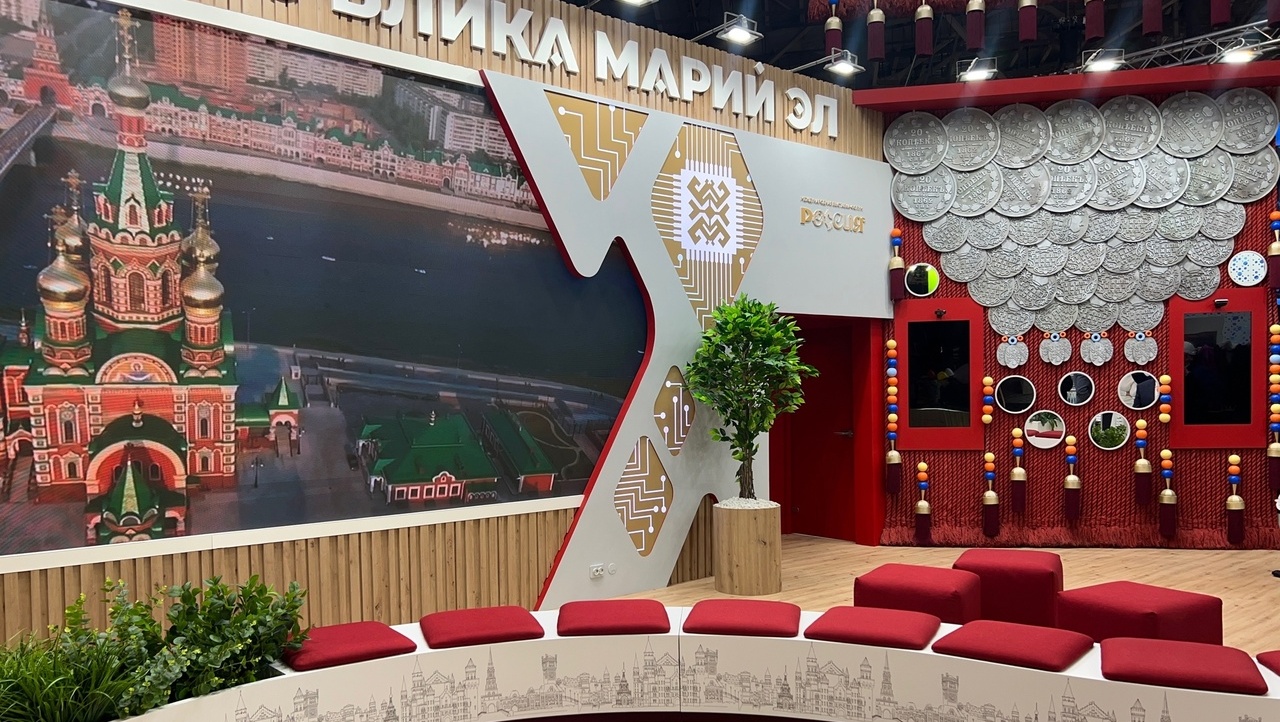 Марий Эл завершила сборку стенда для Международной выставки-форума «Россия» на ВДНХ