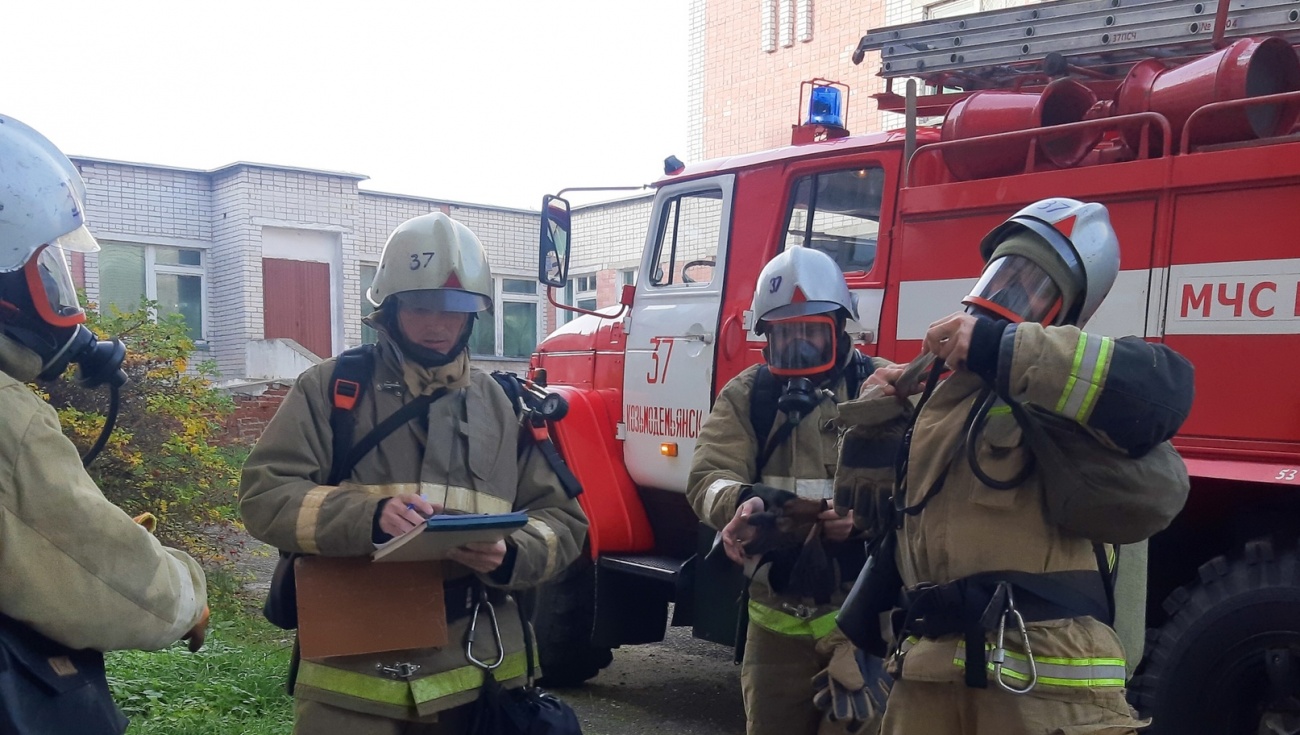 По Козьмодемьянску пронёсся вой пожарных сирен