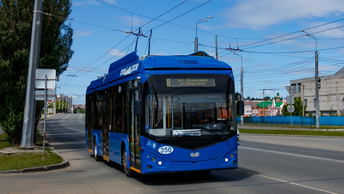 В Йошкар-Оле с 20 сентября поменялась схема движения троллейбусов №№ м2 и м8