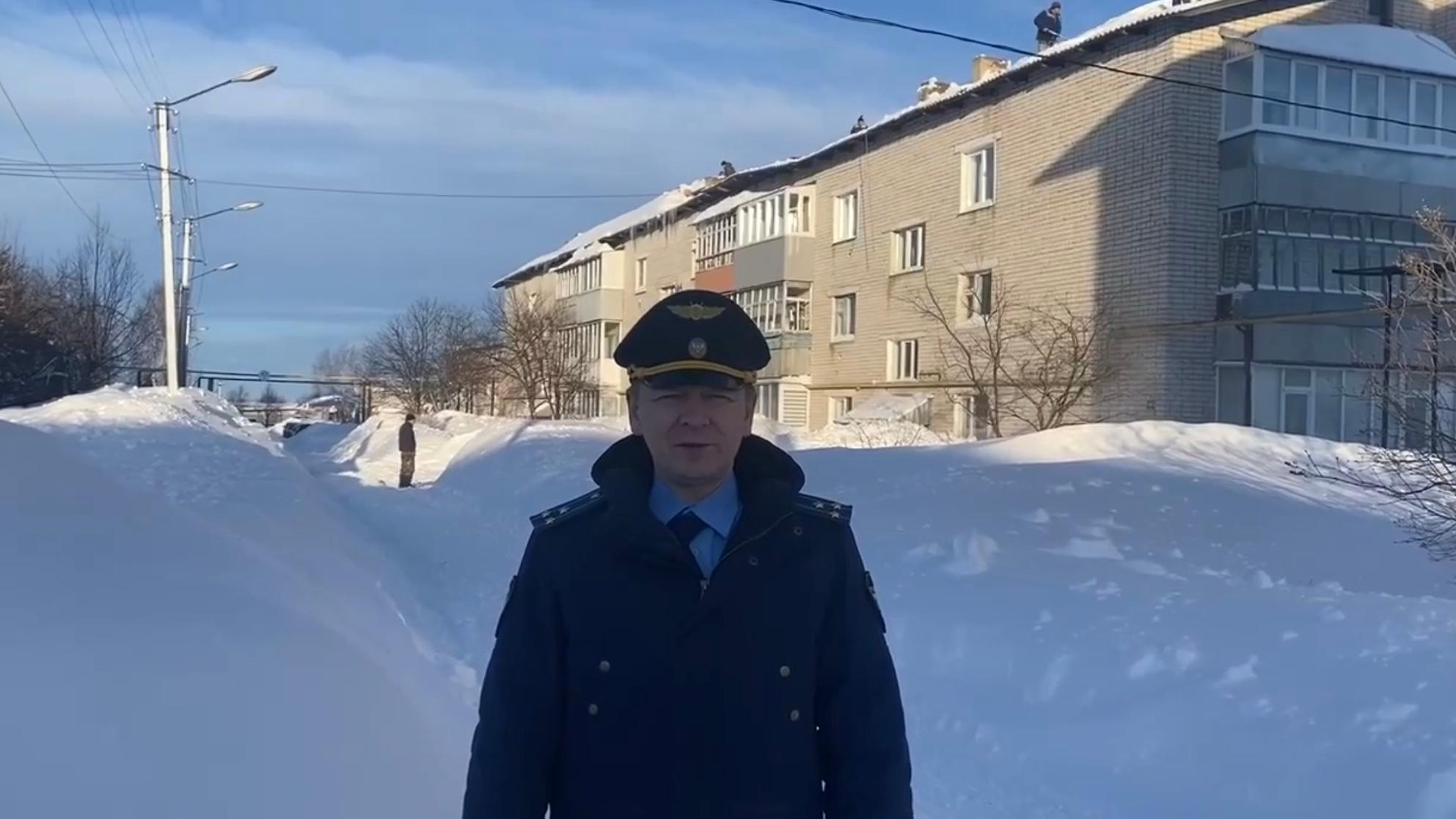 В Марий Эл обвалилась ещё одна крыша многоквартирного дома