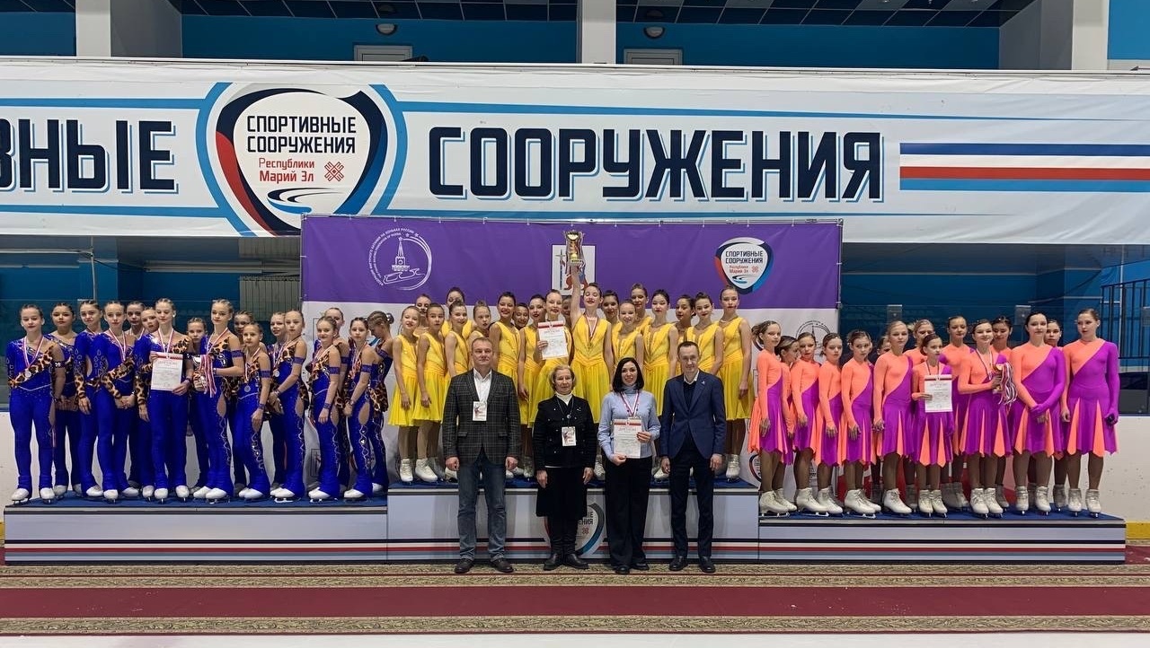 В Йошкар-Оле определились первые победители соревнований по фигурному катанию