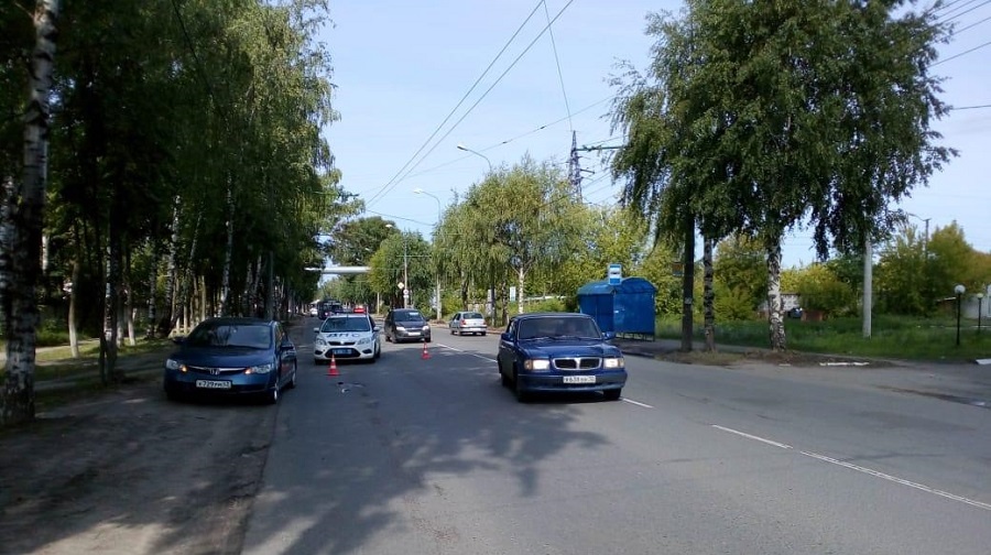 В Йошкар-Оле иномарка сбила пенсионера