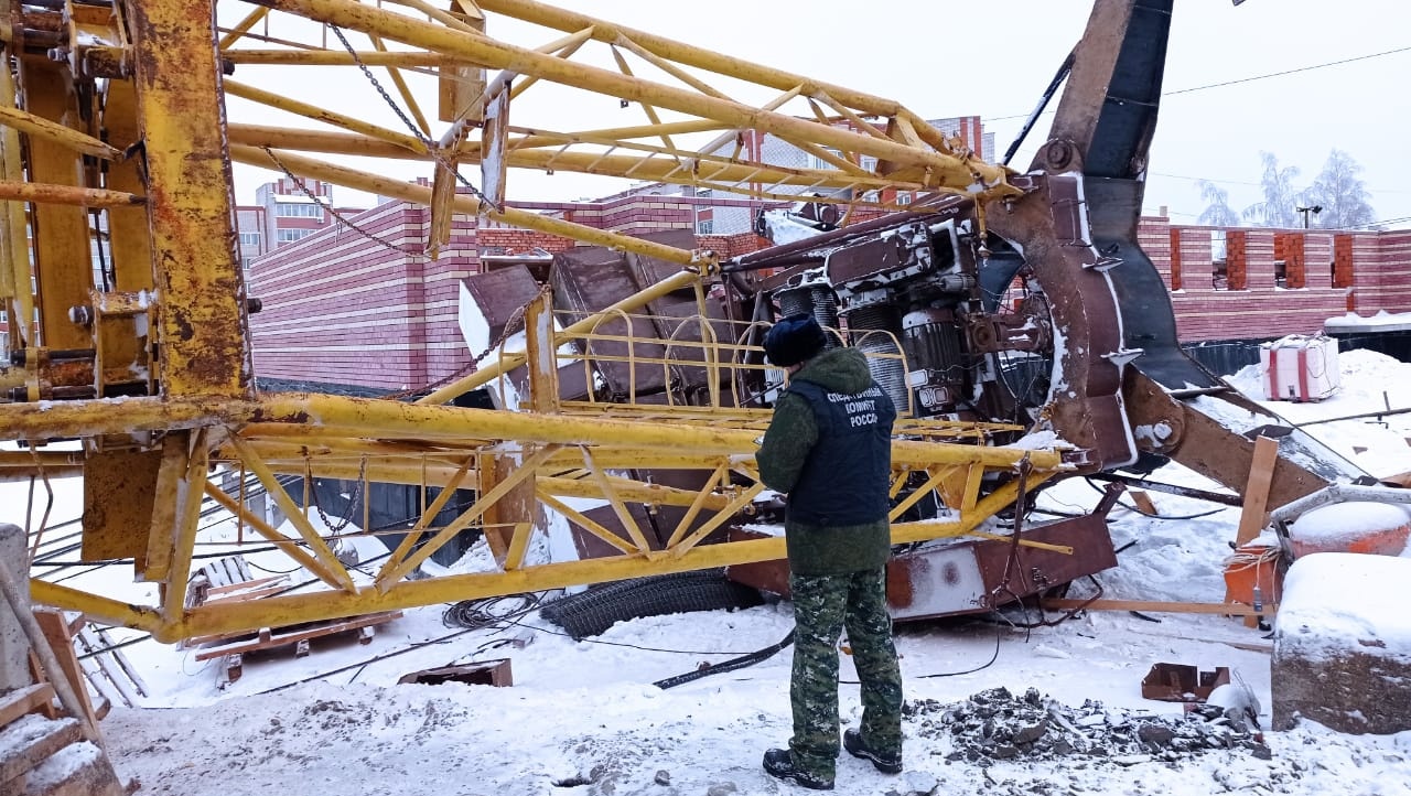 В Марий Эл по факту гибели крановщика в Козьмодемьянске возбуждено уголовное дело
